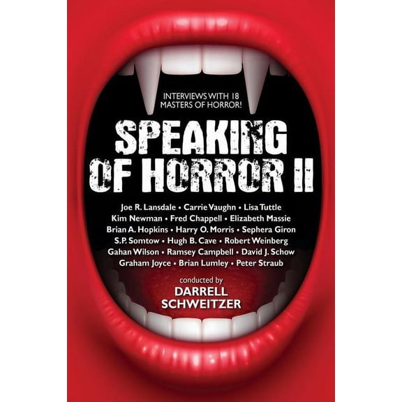 Speaking of Horror II: More Interviews with Modern Horror Writers, (Paperback)