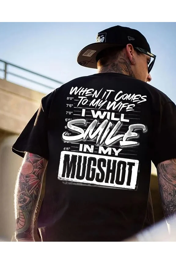 Speaking of my wife's shirt, the T-shirt that protects her husband