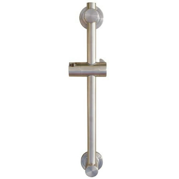 Speakman 24" Combination Shower Slide ADA Grab Bar, Brushed Nickel