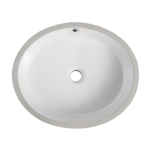 Speakman B-1101-E Westmere 16-9/16" Oval Vitreous China Undermount Bathroom Sink -