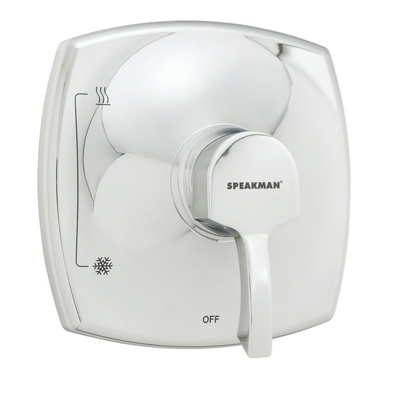 Speakman CPT-11000-P Tiber Pressure Balance Shower Valve Trim, Polished Chrome (Valve Not Included)