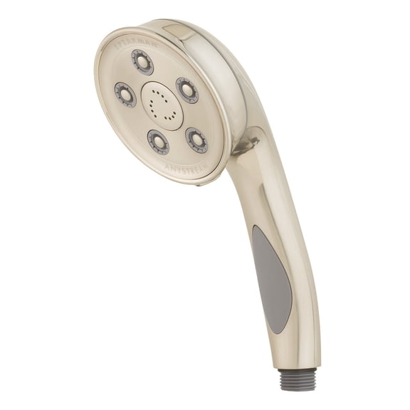 Speakman VS-3014-BN-E175 Caspian Anystream Multi-Function Adjustable Handheld Shower Head, 1.75 GPM, Brushed Nickel