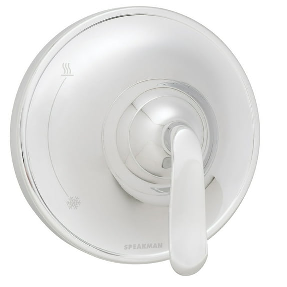 Speakman Caspian Pressure Balance Shower Valve Trim, Polished Chrome (Valve Not Included)