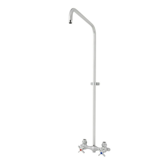 Speakman Commander Exposed Industrial Outdoor Shower, Polished Chrome