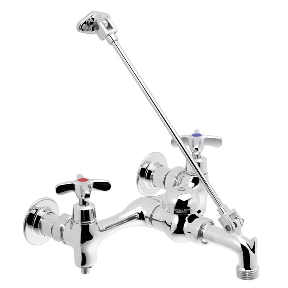 Speakman Commander Service/Utility Sink Faucet, Rough Chrome-Plated