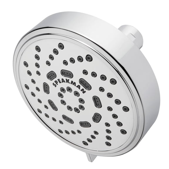 Speakman Echo S-4200-E2 2.0 gpm Low Flow Multi-Function Shower Head, Polished Chrome CA2