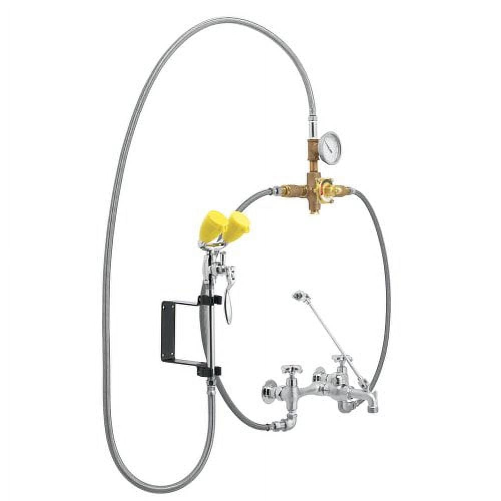 Speakman Eyesaver SEF9000TW Service Sink Faucet with Eyewash Thermostatic Mixing Valve, Rough
