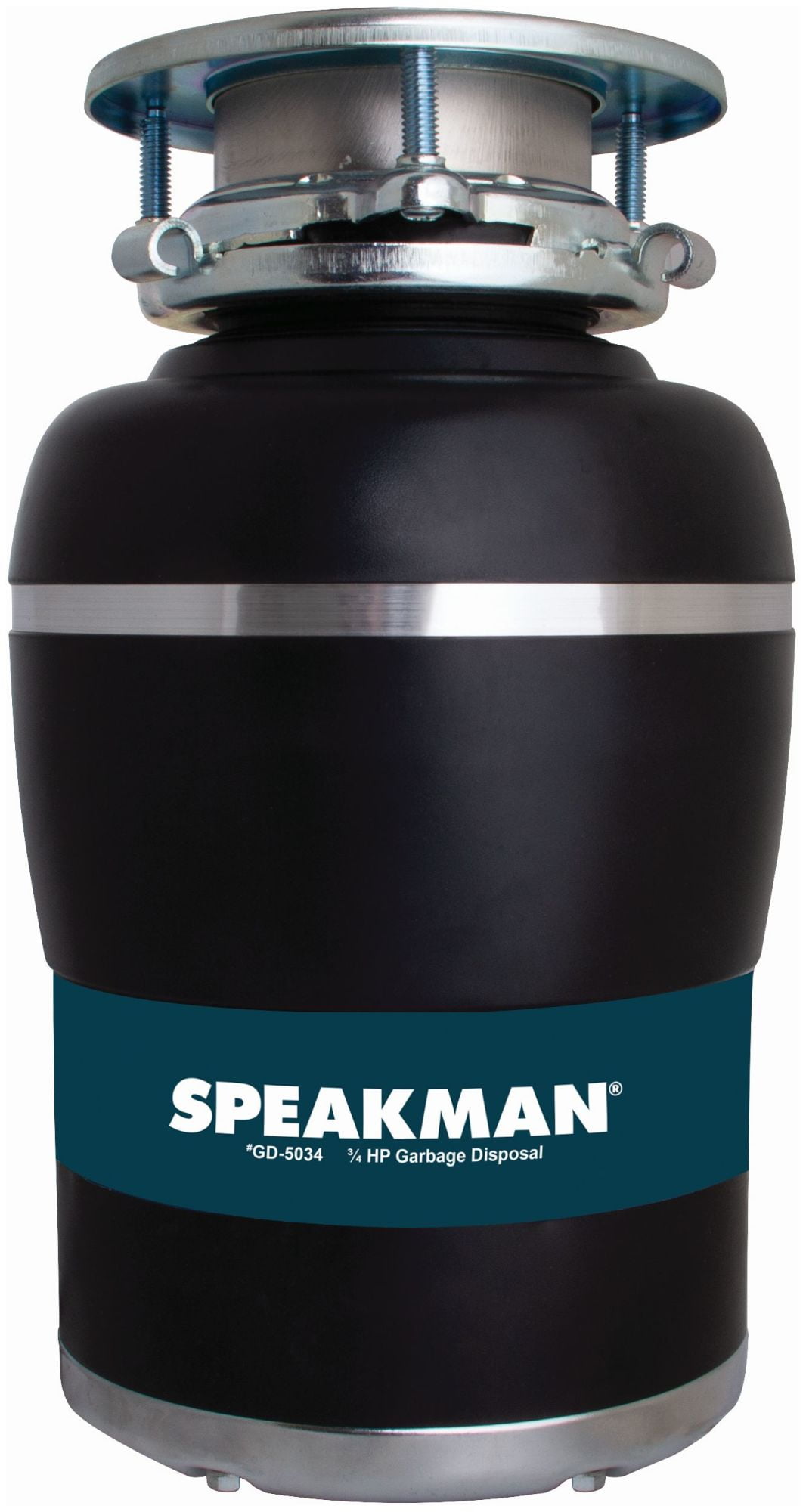 Speakman GD-5034 3/4 Hp Continuous Garbage Disposal - Black