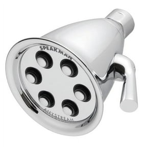 Open Box Speakman Icon Anystream Multi-Function Adjustable Signature Brass Shower Head Polished Chrome