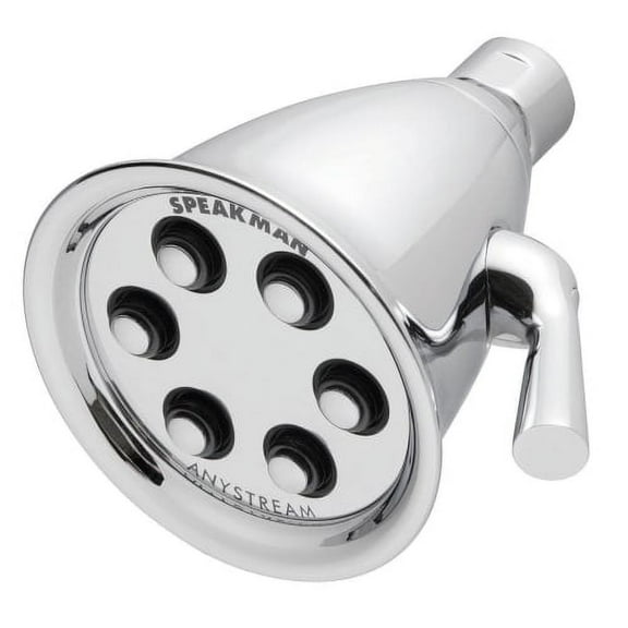 Speakman Icon Anystream Multi-Function Adjustable Signature Brass Shower Head Polished Chrome