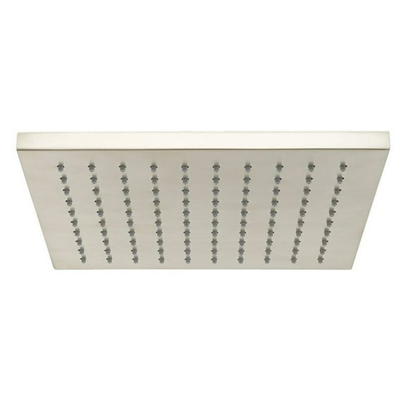 Speakman Kubos Square Rain Shower Head, Brushed Nickel