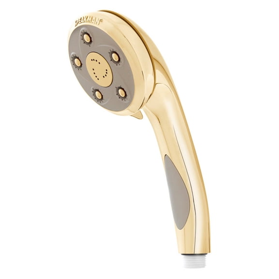 Speakman Napa Anystream Multi-Function Adjustable Handheld Shower Head, 2.5 GPM, Polished Brass