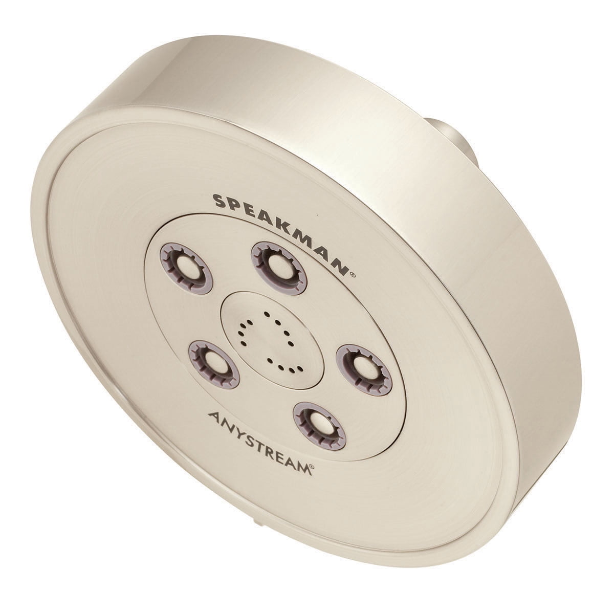 Brushed Nickel Multi-Function Wall Mounted Shower Head