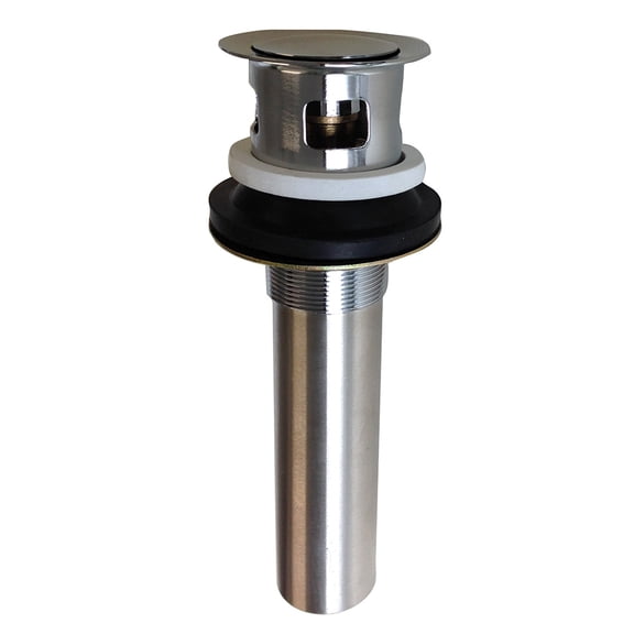 Speakman Push Pop-Up Drain, Polished Chrome