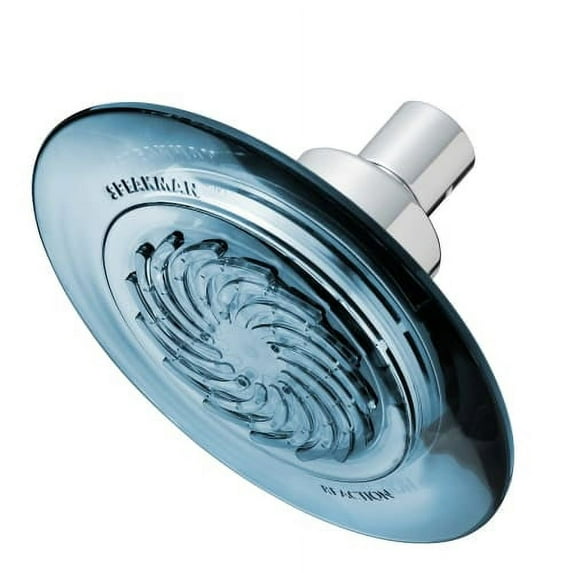 Speakman Reaction Single Function Fixed Shower Head, 1.75 GPM, Dusk Blue