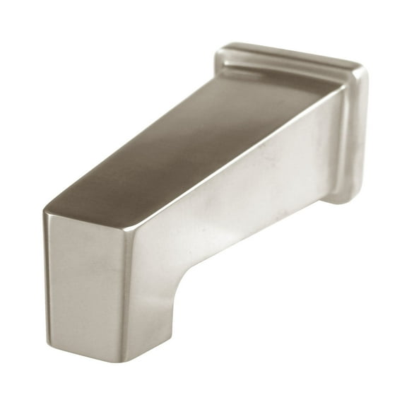 Speakman S-1568-BN Kubos Bathtub Spout Without Diverter for Stylish Bathroom Décor, Brushed Nickel