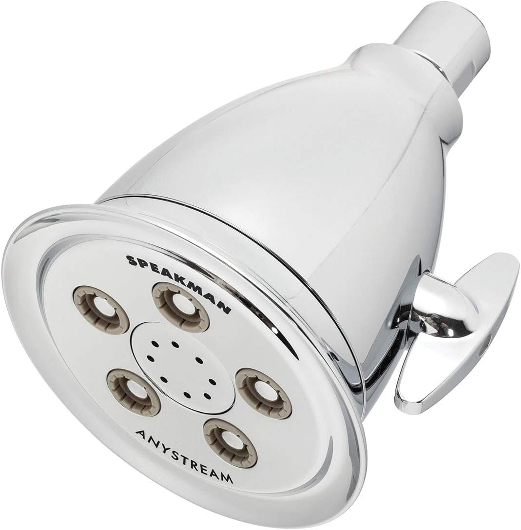 Speakman S-2005-HB-E2-BP Hotel S-2005-HB-E2 2.0 GPM Mulit-Function Shower Head, Polished Chrome