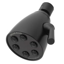 Speakman S-2252-E175 Icon 1.75 GPM Multi Function Shower Head - Black