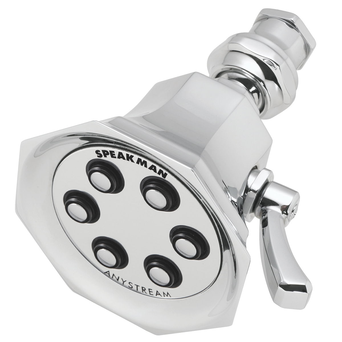 Speakman Polished Chrome Wall Mounted Multi-Function Shower Head