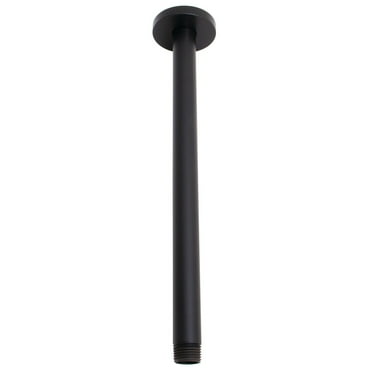 Speakman S-2581 Versatile 12" Ceiling Mounted Shower Arm And Flange - Black