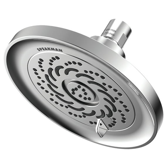 Speakman S-5000-E175 Neo Exhilaration High Pressure Fixed Shower Head, 1.75 GPM, Polished Chrome