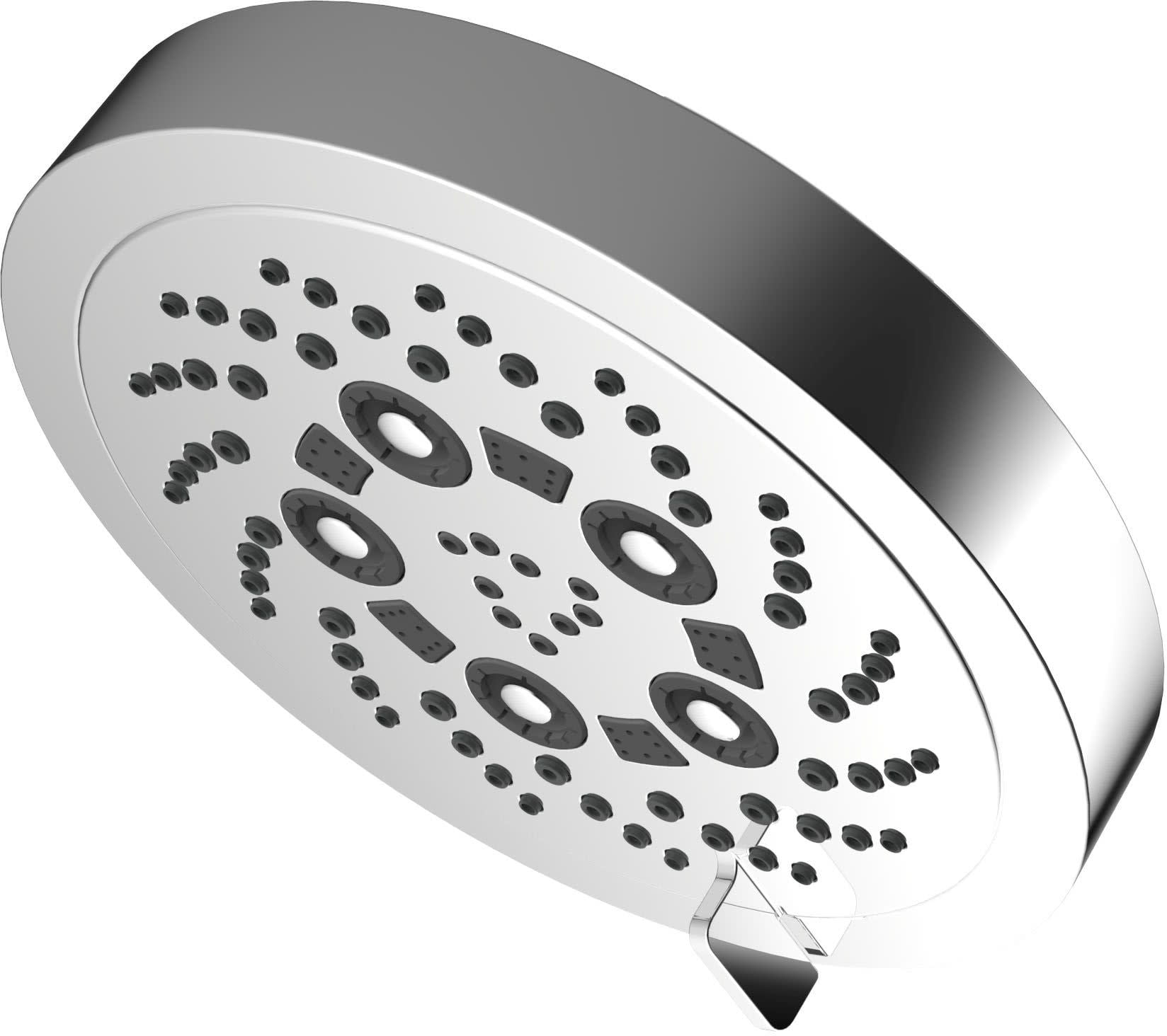 Pulse Chrome Multifunction Wall Mounted Shower Head