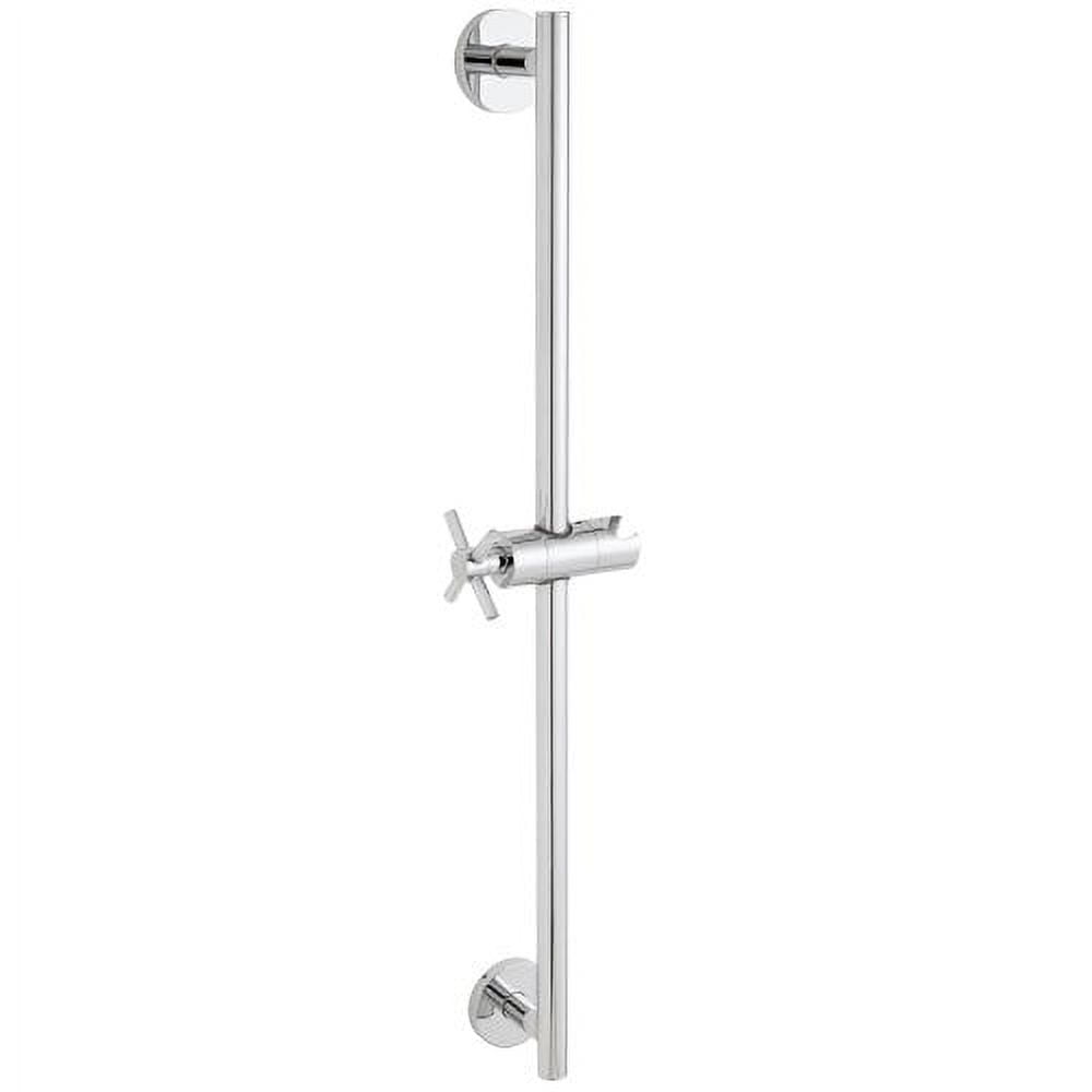 Neo Polished Chrome Adjustable Shower Slide Bar