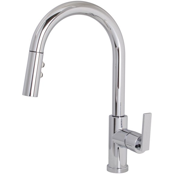 Speakman SB-2542 Lura 1.8 GPM Single Hole Pull Down Kitchen Faucet - Chrome