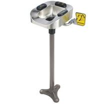 Speakman SE-1155 Optimus Pedestal-Mounted Emergency Eye and Face Wash Station, Stainless Steel