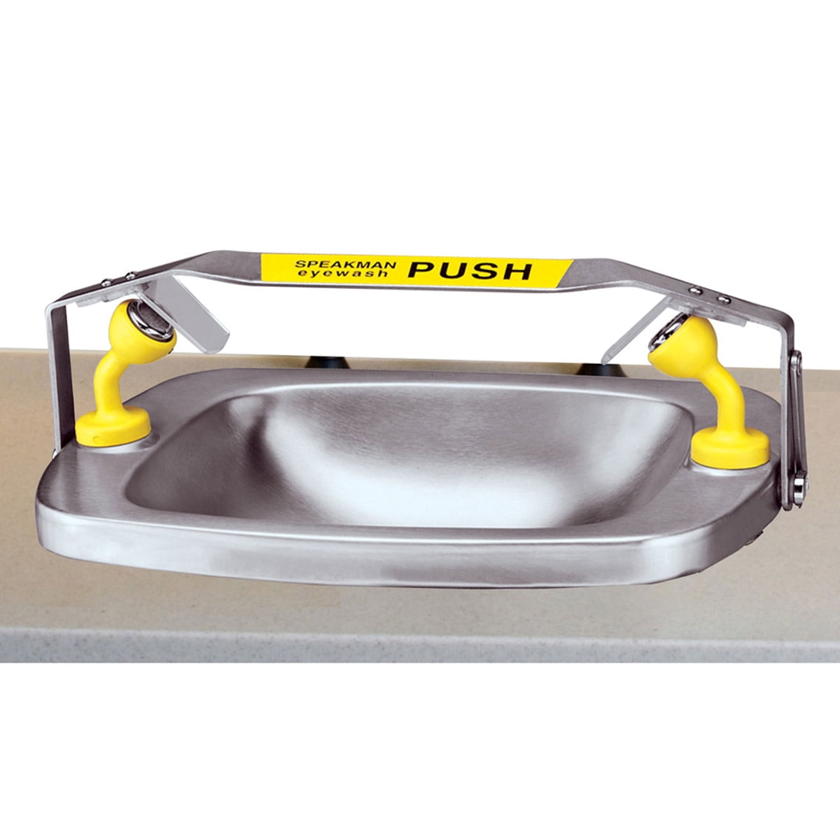 Speakman SE-565 Select Series Counter-Mounted Emergency Eyewash, Stainless Steel