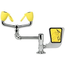 Speakman SE-572 Counter-Mounted Laboratory Emergency Eye Wash, Polished Chrome