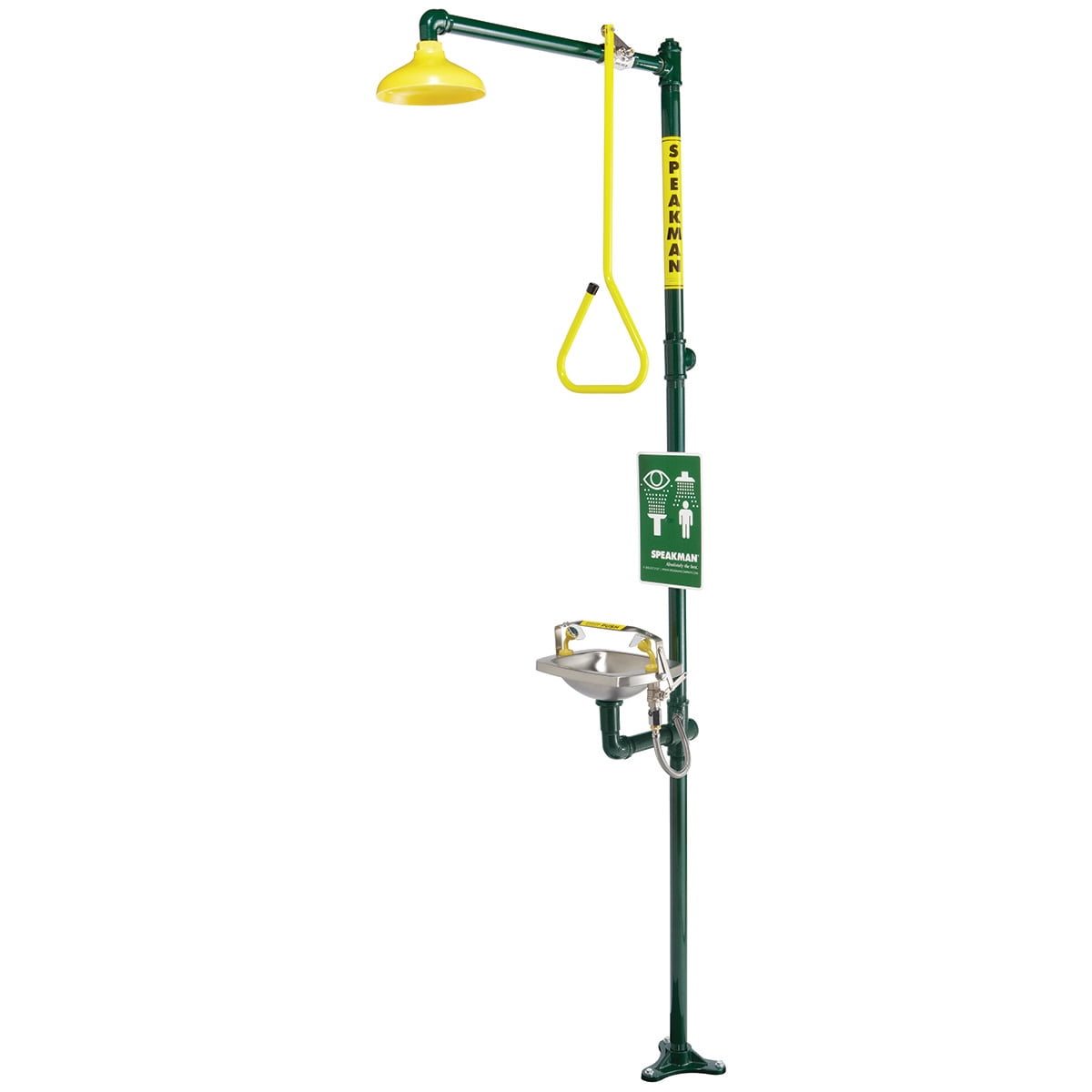 Speakman SE-616 Select Series Combination Emergency Shower with Eye/Face Wash