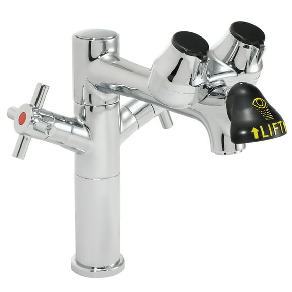 Speakman SEF-1850-8 Eyesaver Single-Post Laboratory Faucet with Integrated Emergency Eyewash