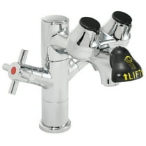 Speakman SEF-1850 Eyesaver Single-Post Laboratory Faucet with Integrated Emergency Eyewash Chrome