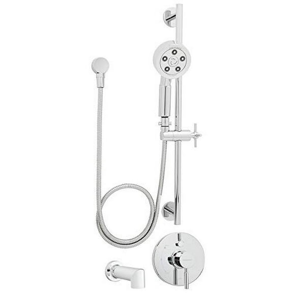 Speakman SLV-1450-ADA Neo Diverter Trim, Shower and Tub Package (Valve not Included), Polished Chrome