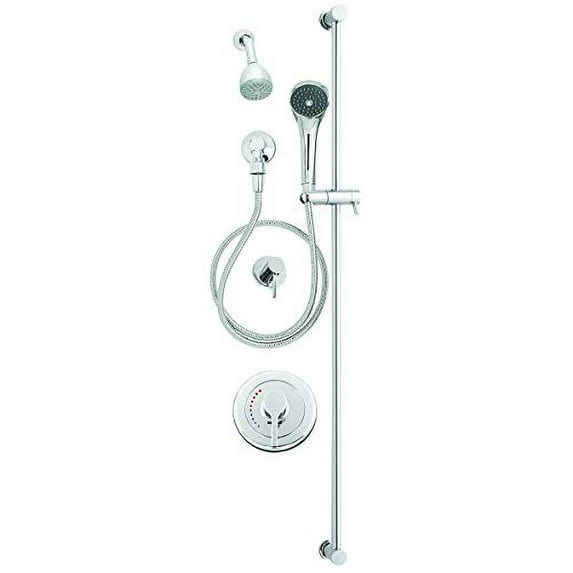 Speakman SLV-3060 Sentinel Mark II Trim and Shower System (Valve not Included), Polished Chrome