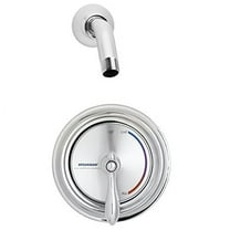 Speakman SM-3010-IS-LH Sentinel Mark Ii Pressure Balance Valve and Trim with Shower Arm and Flange, Polished Chrome