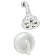 Speakman SM-7010-P Caspian Anystream High Pressure Shower Head and Pressure Balance Valve Shower Combo, Polished Chrome