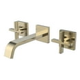 thumbnail image 1 of Speakman SB-2551-BBZ Lura 1.2 GPM Wall Mounted Widespread Bathroom Faucet - Bronze, 1 of 2
