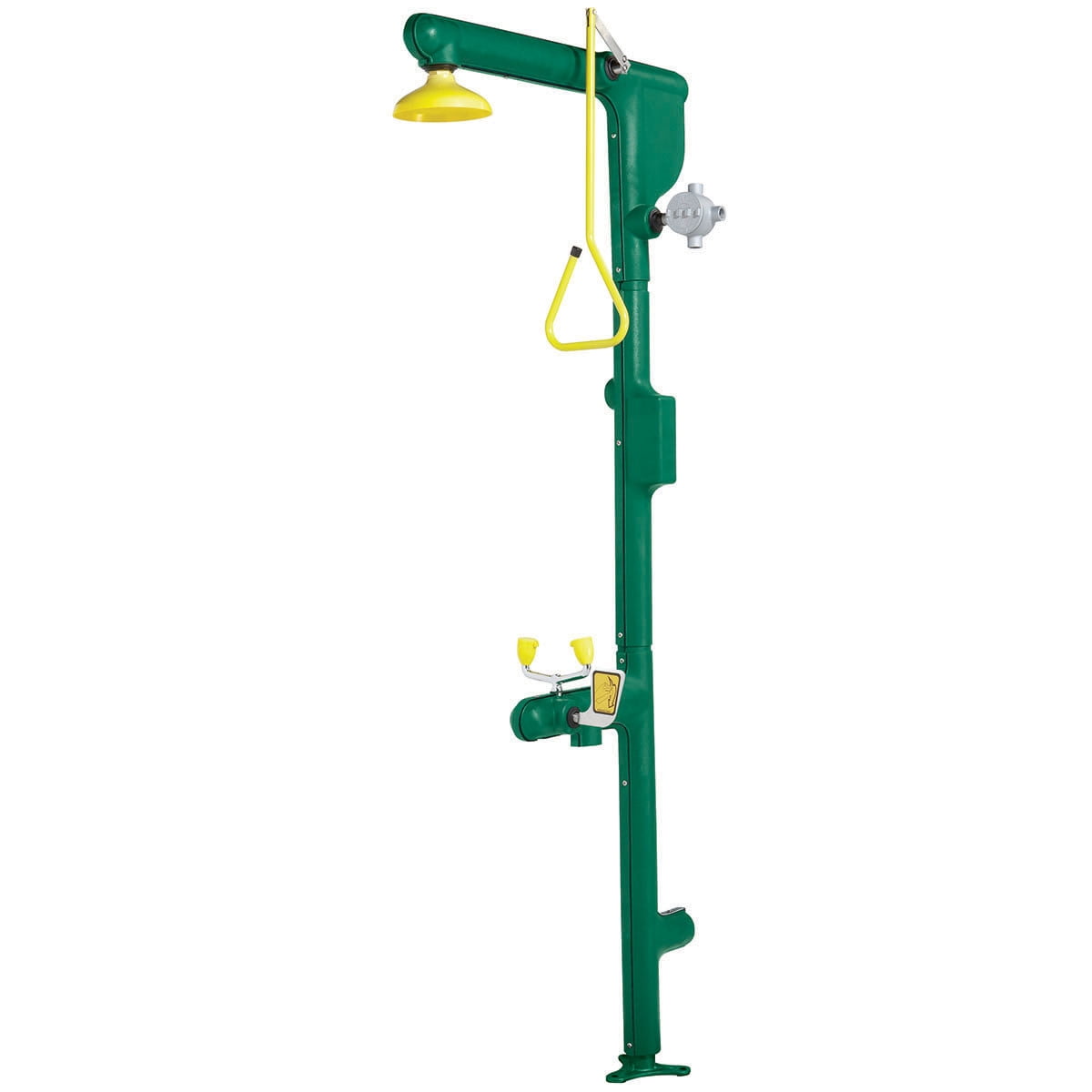 Speakman Se-7000-220V50c Floor Mounted Freeze Protected Safety Shower And Eye / Face Wash