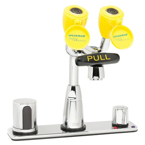 Speakman Sef-1814 Sensor Activated Combination Eyesaver And Faucet - Chrome