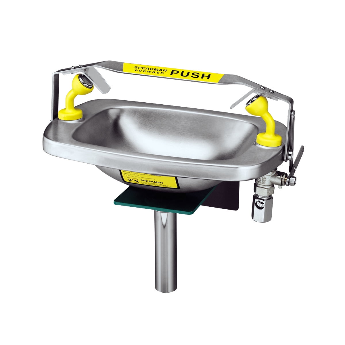 Speakman, Stainless Steel SE-505 Select Series Wall-Mounted Emergency Eyewash