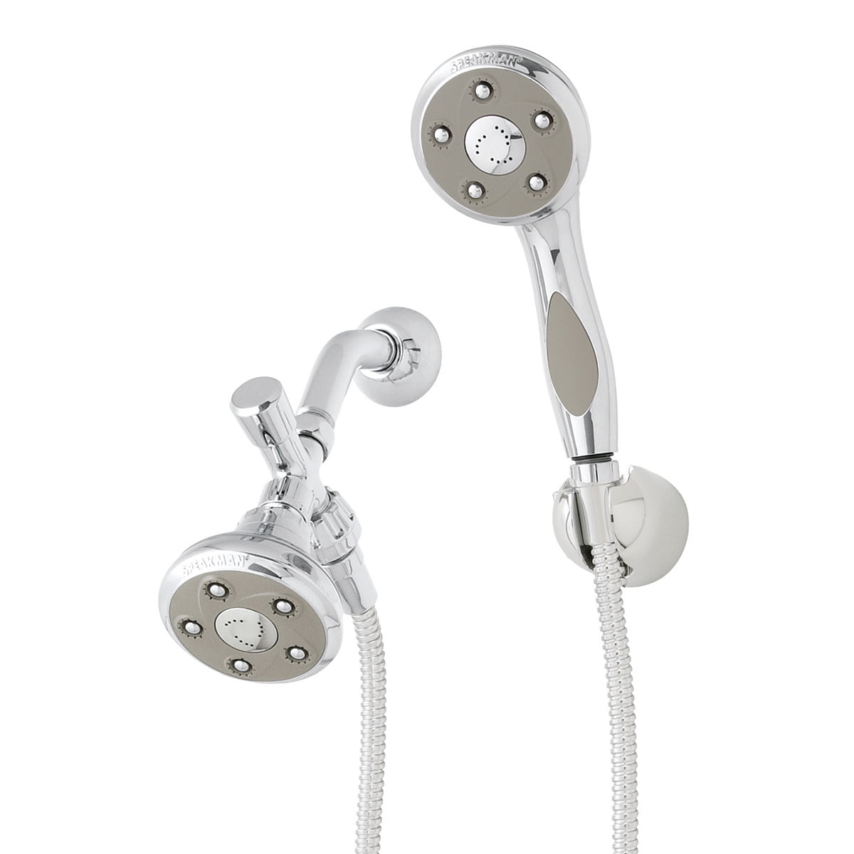 Moen 155891BL Handbrause Mattschwarz – Eco-Performance, Runde Form | Wassersparende Duschbrause