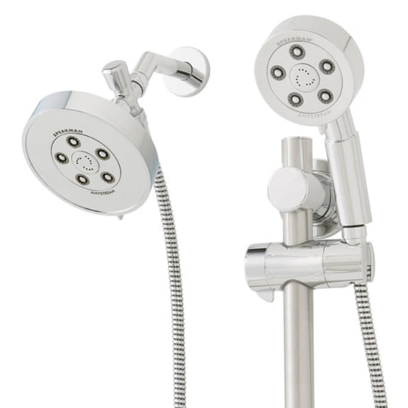 Speakman VS-123010 Neo Anystream Shower Combination with Slide Bar, 2.5 GPM, Polished Chrome