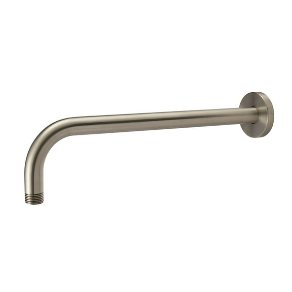 Speakman Wall-Mounted Shower Arm and Flange, 12-Inch, Brushed Nickel