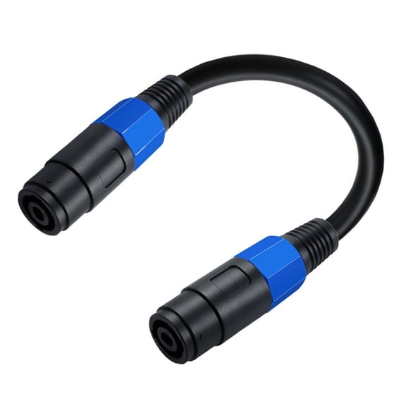 Speakon Female to Female Speaker Cable, 18 Gauge (AWG) Speakon Extension Cable