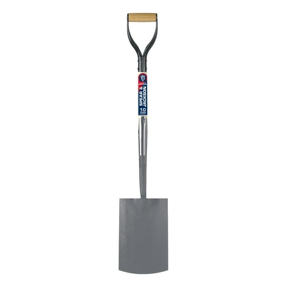 Spear & Jackson Neverbend Professional Digging Spade – Heavy-Duty Forged Carbon Steel Garden Spade for Tough Soil and Precision Digging