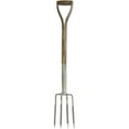 thumbnail image 1 of Spear & Jackson Traditional Stainless Steel Border Fork, Durable Heavy Duty Garden Tool, Ideal for Aerating Weeding and Digging, Comfortable Wooden Handle, 1 of 5