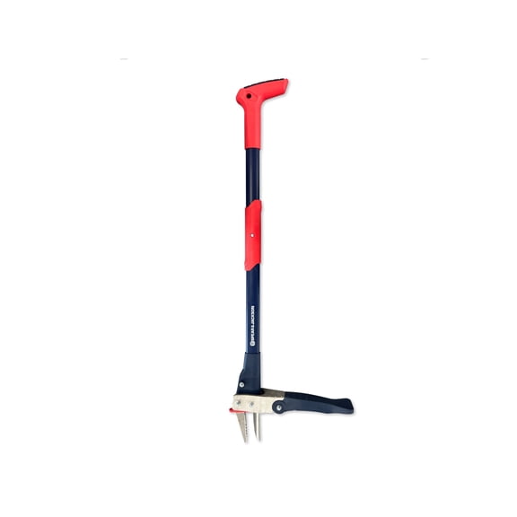 Spear & Jackson Weed Puller, Stand-Up Mechanical Garden Tool with Stainless Steel Claws and Long Nylon Fiberglass Handle