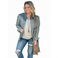 thumbnail image 1 of SpearPoint Boyfriend Denim Jacket, 1 of 2